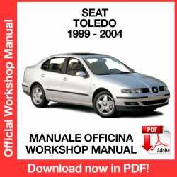 Workshop Manual Seat Toledo (1999-2004)