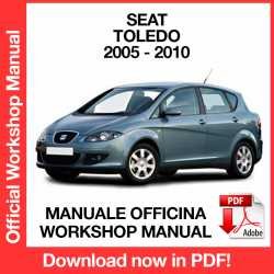 Workshop Manual Seat Toledo 5P (2005-2010)