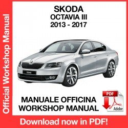 Workshop Manual Skoda Octavia MK3 (2013-2017)