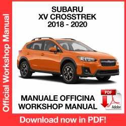 Workshop Manual Subaru XV Crosstrek (2018-2020)