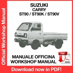Workshop Manual Suzuki Carry ST90 ST90K ST90V (1979)