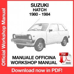 Workshop Manual Suzuki Hatch (1980-1984)