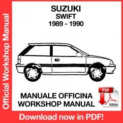 Workshop Manual Suzuki Swift (1989-1990)