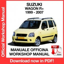 Workshop Manual Suzuki Wagon R+ (1999-2007)