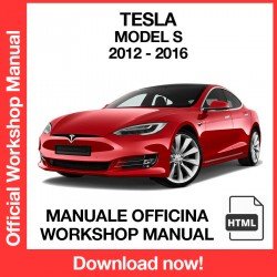 Workshop Manual Tesla Model S (2012-2016)