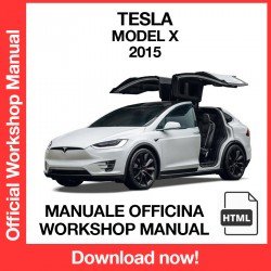 Workshop Manual Tesla Model X (2015)