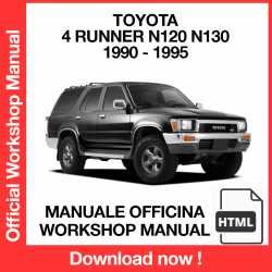 Workshop Manual Toyota 4 Runner II N120 N130 (1990-1995)