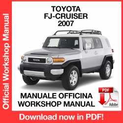 Workshop Manual Toyota FJ-Cruiser (2007)