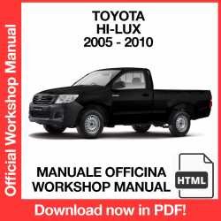Workshop Manual Toyota Hi-Lux (2005-2010)