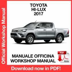 Workshop Manual Toyota Hi-Lux (2017)