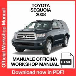 Workshop Manual Toyota Sequoia (2008)