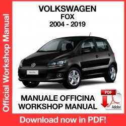 Workshop Manual Volkswagen Fox (2004-2019)