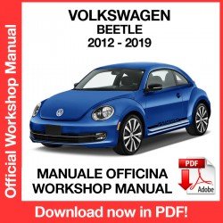 Workshop Manual Volkswagen New Beetle (2012-2019)
