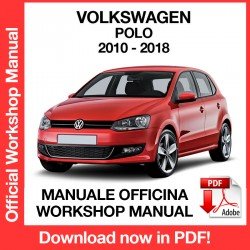 Workshop Manual Volkswagen Polo (2010-2018)