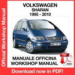 Workshop Manual Volkswagen Sharan (1995-2010)