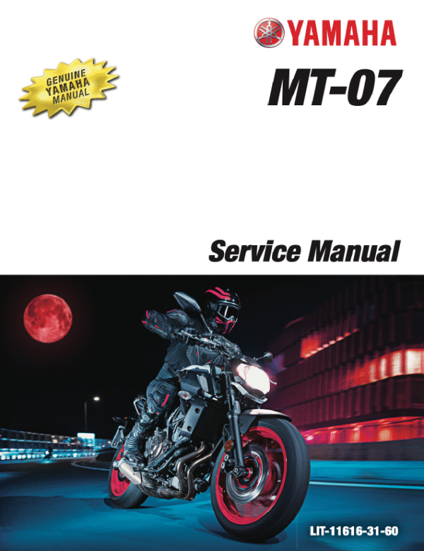 2014-2020 Yamaha MT-07 / FZ-07 Service Repair Workshop Manual in PDF format