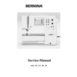 Bernina 165 170 180 185 Sewing Machine Service Manual * Instant Download
