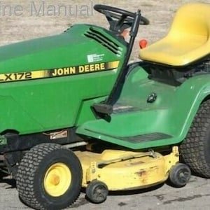 John Deere LX172, LX173, LX176, LX178, LX186, LX188 Lawn Tractors TM1492 Technical Manual PDF