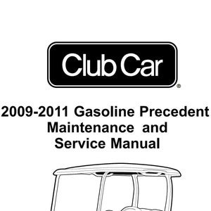 2010 Club Car Precedent Golf Cart Manual PDF,  2009-2011 Service Manual, Club Car Precedent Parts Manual, Precedent Golf Cart Manual PDF