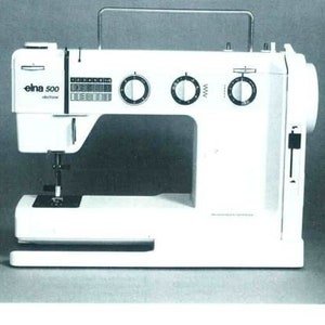 Elna 500 Sewing Machine Instruction Manual - (PDF Download)