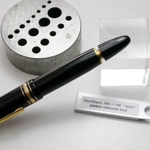il_300x300.3757426126_cohe Montblanc 146/149 Piston Removal Tool, Fountain Pen Repair (PDF Manual)