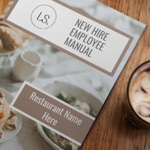 il_300x300.4968467638_c52f New Hire Manual for Restaurants & Bars, Comprehensive Guidebook for New Employees, Edit Free with Canva, Instantly Download, Fully Editable