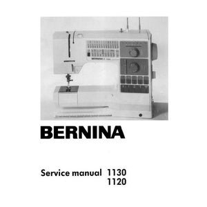 Bernina 1120, 1130 Sewing Machine Service Repair Manual PDF Instant Download