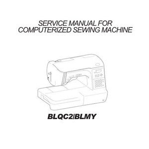 Baby Lock BLMY and BLQC2 Service Manual with Photos Diagrams PDF Instant Download