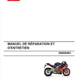 Aprilia RS660 PDF Repair Manual - Complete Guide [FR]