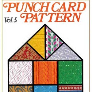 Brother Punch Card Pattern Book 5 PDF Download Vintage PDF Download User Manual - Complete User Guide Instant Download Retro Scan