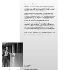 Bernina Aurora 450 Overlocker Serger Sewing machine PDF instruction manual in English Vintage PDF Download User Manual