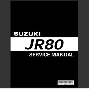 2001 Suzuki JR80 JR80K1 workshop service Repair manual PDF 2001 Suzuki JR80 JR80K1 workshop service Repair manual PDF