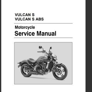 2015-2016 Kawasaki Vulcan S & Vulcan S ABS Service Repair Manual Pdf Download