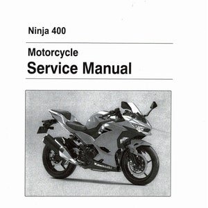 2018 2019 Kawasaki ninja 400 motorcycle Service Repair Manual pdf Download