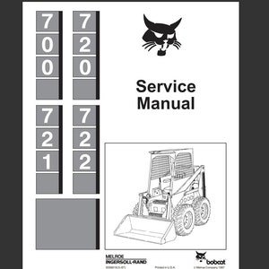 700 720 721 722 Skid Steer Loader Service Manual Shop Repair pdf