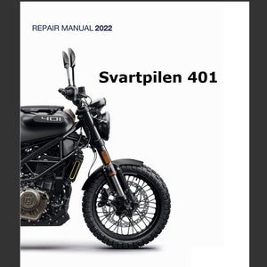 2022 Svartpilen 401 Husqvarna Service Manual Workshop Repair pdf download