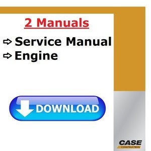 Case 570MXT Loader Complete Shop Repair Service Manual + Engine 6-43571 DOWNLOAD