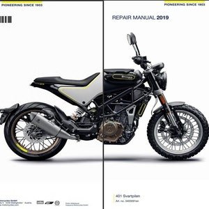 2019 - VITPILEN 401 - Service Repair Manual Husqvarna PDF Download