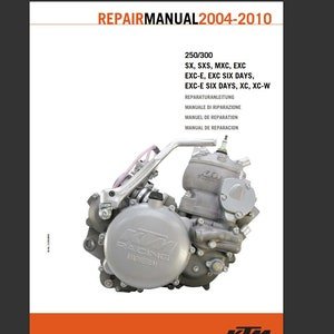 il_300x300.6136911081_3bo3 2004-2010 - KTM 250 300 SX Sxs Mxc Exc Exc-e Six Days Xc XC-W - Engine Workshop Repair Service Manual Pdf Download