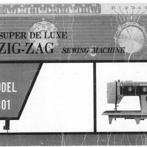 Aldens 301 Howe 500E Super De Luxe Deluxe 142-B Zig Zag Sewing Machine Manual PDF Download Vintage PDF Download User Manual Complete Guide
