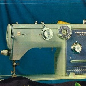 Juki Princess Dual Rotary 957 Super Automatic Zig Zag Industrial Sewing Machine Instruction Manual Parts List PDF  Manual Instant Download