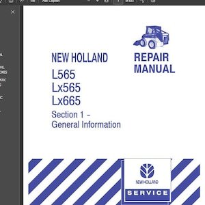 il_300x300.6190281244_jujh New Holland L565 LX565 LX665 SKID-STEER Loader Service Repair Manual PDF Download