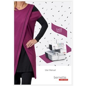 Bernina AirLock B68 Instruction Manual PDF Instant Download