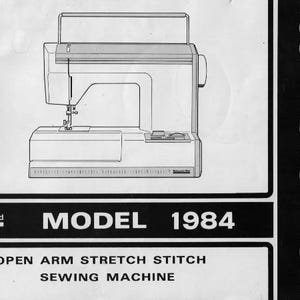 il_300x300.6258111973_6qov Montgomery Ward 1984 Open Arm Stretch Stitch Sewing Machine Model Sewing Machine Manual PDF Download Vintage PDF Download User Manual