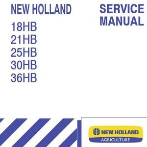 18HB 21HB 25HB 30HB 36HB Draper Header New Holland Service Repair Manual PDF Download