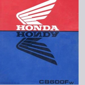 Honda CB600F Service Repair Manual pdf Download