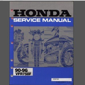 Honda VFR750f 90-96 Service Repair Manual pdf Download