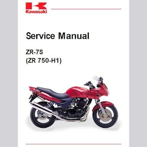 GERMAN Kawasaki ZR-7S ZR750 H1 Service Repair Manual pdf Download