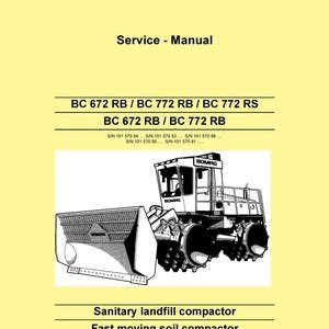 Bomag BC 672/772 Service Repair Workshop Manual - English (PDF Download)