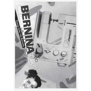 Bernina Model 1000 - Designer 1000 Operation Instruction Manual PDF Instant Download